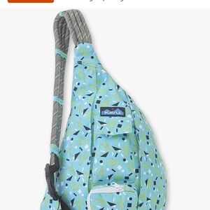 Kavu Blue Crossbody Bag with Sporty Design